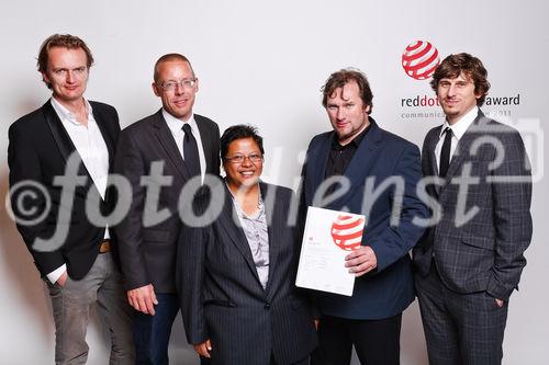 Die Gewinner der red dot awards 2011 in Berlin