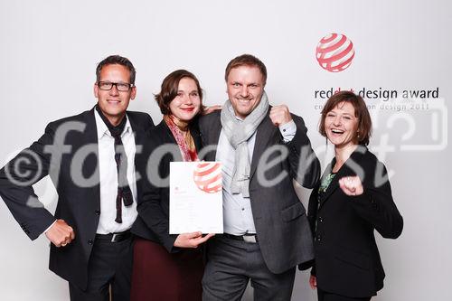 Die Gewinner der red dot awards 2011 in Berlin