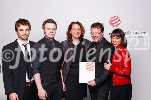 Die Gewinner der red dot awards 2011 in Berlin