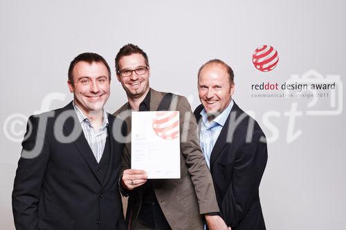 Die Gewinner der red dot awards 2011 in Berlin