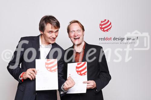 Die Gewinner der red dot awards 2011 in Berlin