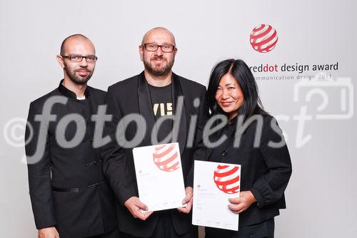 Die Gewinner der red dot awards 2011 in Berlin