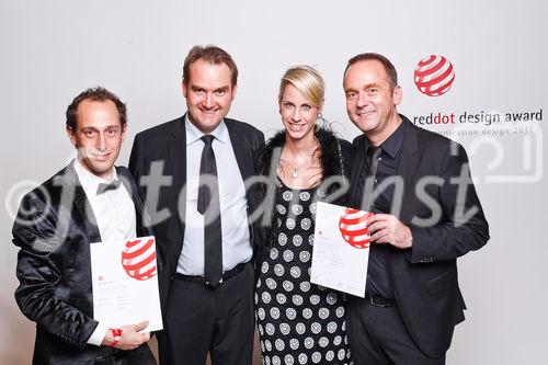 Die Gewinner der red dot awards 2011 in Berlin