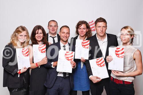 Die Gewinner der red dot awards 2011 in Berlin