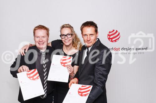 Die Gewinner der red dot awards 2011 in Berlin