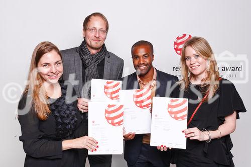 Die Gewinner der red dot awards 2011 in Berlin