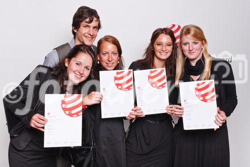 Die Gewinner der red dot awards 2011 in Berlin