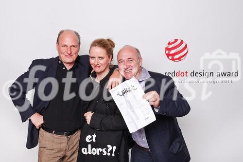 Die Gewinner der red dot awards 2011 in Berlin