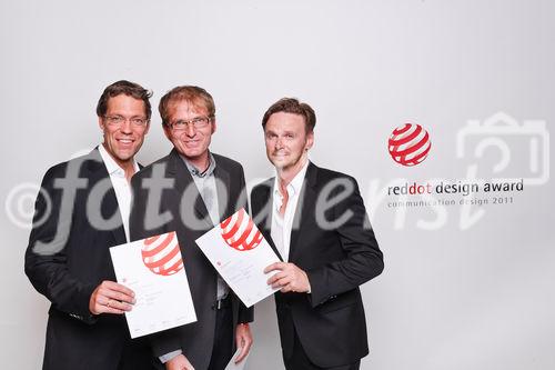 Die Gewinner der red dot awards 2011 in Berlin