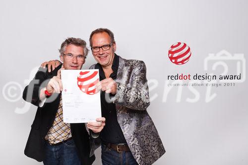 Die Gewinner der red dot awards 2011 in Berlin