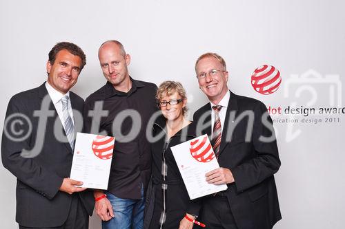 Die Gewinner der red dot awards 2011 in Berlin