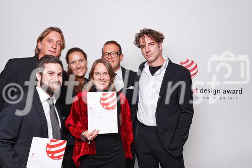 Die Gewinner der red dot awards 2011 in Berlin