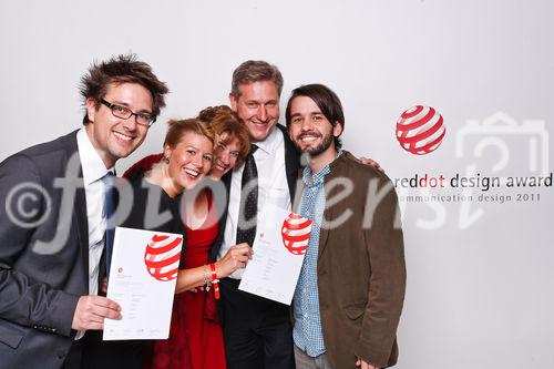 Die Gewinner der red dot awards 2011 in Berlin