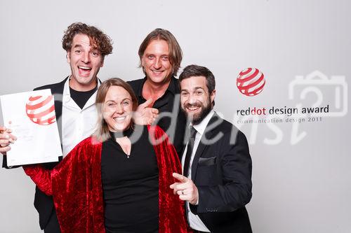 Die Gewinner der red dot awards 2011 in Berlin