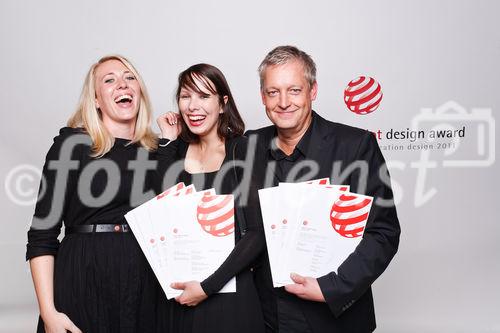 Die Gewinner der red dot awards 2011 in Berlin