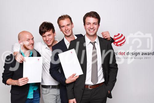 Die Gewinner der red dot awards 2011 in Berlin