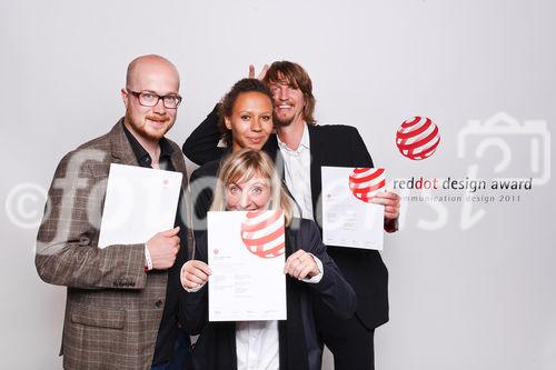 Die Gewinner der red dot awards 2011 in Berlin