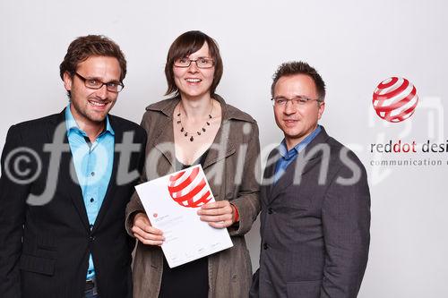 Die Gewinner der red dot awards 2011 in Berlin