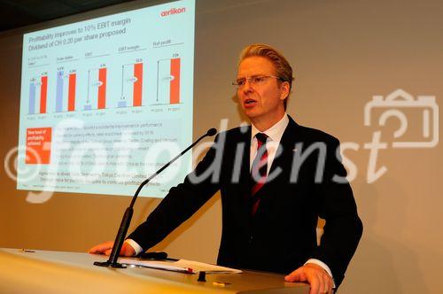 Oerlikon präsentiert Zahlen zum Geschäftsjahr 2011