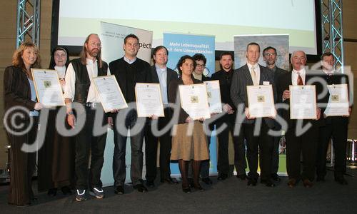 (C) fotodienst/Anna Rauchenberger - Wien - 11.01.2007 - Podiumsdiskussion zum Thema 'Gemeinsamkeiten erkennen, Synergien nutzen'. FOTO: Betriebe, denen das Umweltzeichen verliehen wurde.