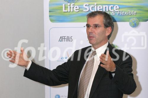 (C) fotodienst/Anna Rauchenberger - Wien 02.11.2006 - EuroBioFund - Eine strategische Initiative für Biowissenschaften der European Science Foundation (ESF). FOTO: Dr. Wouter Speck (Direktor EuroBioFund, Straßburg).