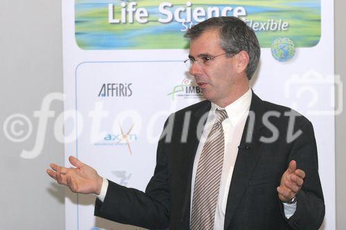 (C) fotodienst/Anna Rauchenberger - Wien 02.11.2006 - EuroBioFund - Eine strategische Initiative für Biowissenschaften der European Science Foundation (ESF). FOTO: Dr. Wouter Speck (Direktor EuroBioFund, Straßburg).