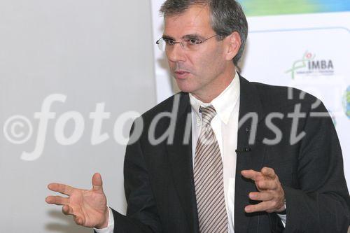 (C) fotodienst/Anna Rauchenberger - Wien 02.11.2006 - EuroBioFund - Eine strategische Initiative für Biowissenschaften der European Science Foundation (ESF). FOTO: Dr. Wouter Speck (Direktor EuroBioFund, Straßburg).