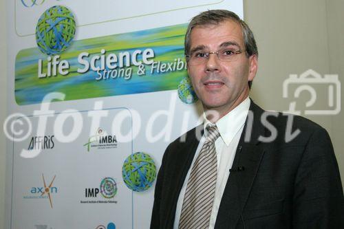 (C) fotodienst/Anna Rauchenberger - Wien 02.11.2006 - EuroBioFund - Eine strategische Initiative für Biowissenschaften der European Science Foundation (ESF). FOTO: Dr. Wouter Speck (Direktor EuroBioFund, Straßburg).