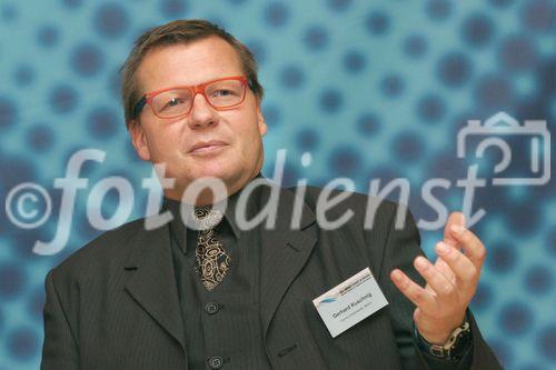 (C) fotodienst/Anna Rauchenberger - Wien 09.10.2006 - Länderübergreifende EU-Forschung zur Erhaltung wertvoller Trinkwassergebiete. FOTO: Dr. Gerhard Kuschnig (Koordinator KATER-Konferenz).