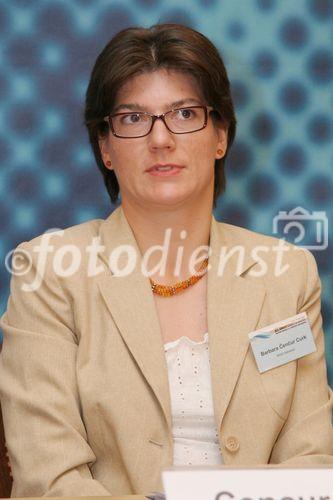 (C) fotodienst/Anna Rauchenberger - Wien 09.10.2006 - Länderübergreifende EU-Forschung zur Erhaltung wertvoller Trinkwassergebiete. FOTO:  Dr. Barbara Cencur Curk (Wasser-Expertin, Slowenien).