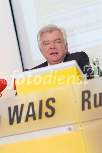 (c) Fotodienst / Gebhart - Österreichische Post mit starkem Halbjahresergebnis 2006 - Foto: Dr. Anton Wais (Generaldirektor, Vorstandsvorsitzender).