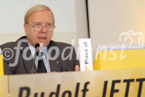 (c) Fotodienst / Gebhart - Österreichische Post mit starkem Halbjahresergebnis 2006 - Foto: Mag. Dr. Rudolf Jettmar (Generaldirektor-Stellvertreter).