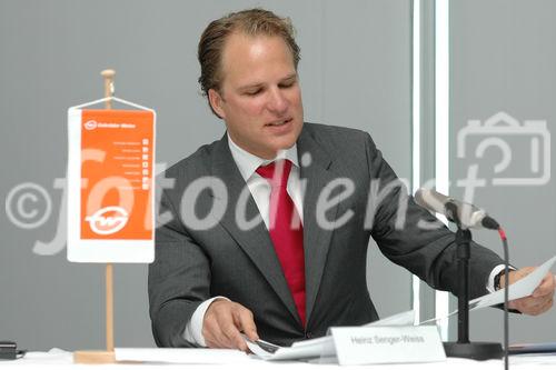 (c) Fotodienst/ Daniel K. Gebhart - Jahres-Pressekonferenz der Gebrüder Weiss GmbH - Foto: Heinz Senger-Weiss.