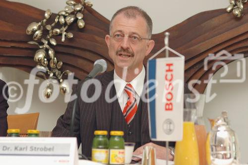 (c) Fotodienst / Daniel K. Gebhart - Robert Bosch AG Österreich: 19 % Umsatzwachstum bringt Investitionsschub - FOTO: Karl Strobel (Alleinvorstand der Robert Bosch AG Wien)