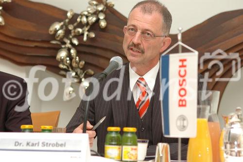 (c) Fotodienst / Daniel K. Gebhart - Robert Bosch AG Österreich: 19 % Umsatzwachstum bringt Investitionsschub - FOTO: Karl Strobel (Alleinvorstand der Robert Bosch AG Wien)