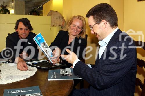 Bild: Dr. Wilfried Seywald, Manuela Stier, Marco Di Piazza