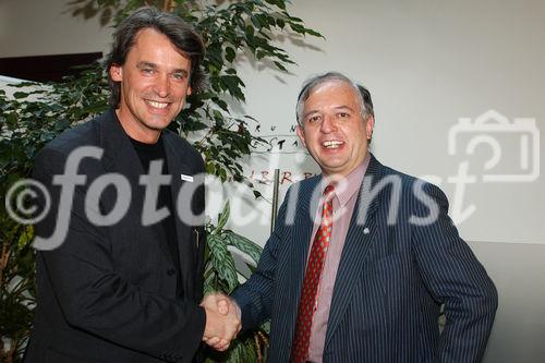 Zusammenarbeit Pressetext Schweiz mit Pressefoto-Award
Bild: Dr. Wilfried Seywald, Ulrich Tanner