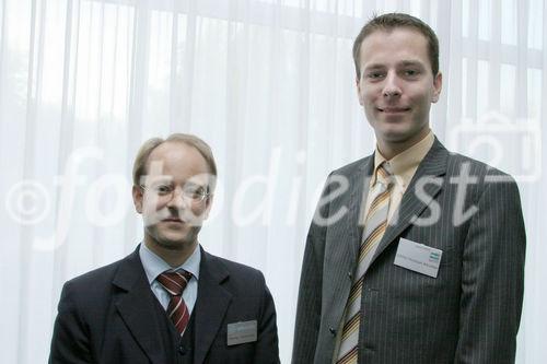 Werner Dorfmeister (Corporate Account Manager VMware, links) und DI (FH) Christoph Altrichter (Presales, support EDV)