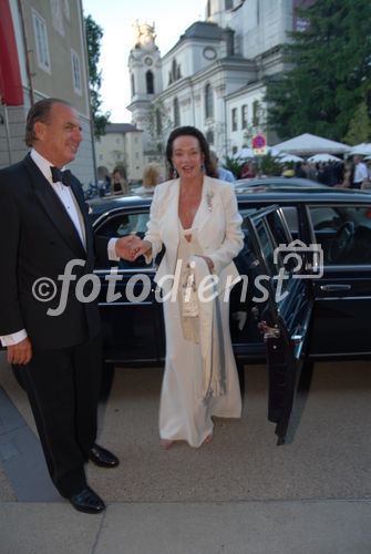Alexandra Kauka mit Sterling Morton Hamill und Prinzessin Yvonne von Hessen -Galadinner American Friends