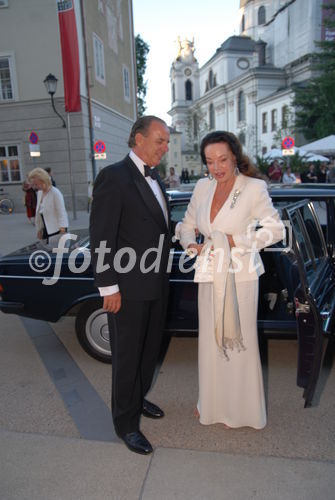 Alexandra Kauka mit Sterling Morton Hamill und Prinzessin Yvonne von Hessen -Galadinner American Friends