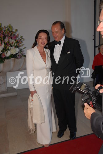 Alexandra Kauka mit Sterling Morton Hamill und Prinzessin Yvonne von Hessen -Galadinner American Friends