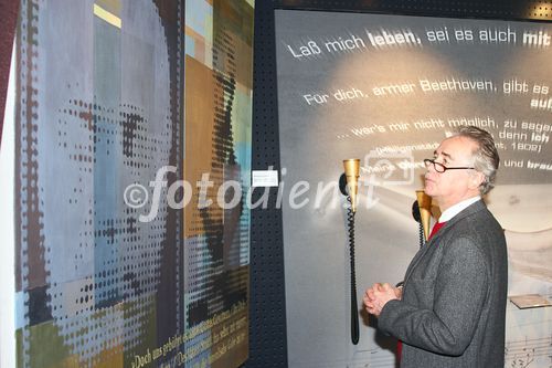 (C) fotodienst/Gudrun Krieger - Wien 26.03.2007  - Ausstellungseröffnung im Haus der Musik: Düsseldorfer Maler Wolfgang Schäfer präsentiert den Bilderzyklus 