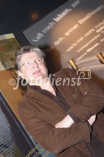 (C) fotodienst/Gudrun Krieger - Wien 26.03.2007  - Ausstellungseröffnung im Haus der Musik: Düsseldorfer Maler Wolfgang Schäfer präsentiert den Bilderzyklus 