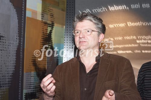 (C) fotodienst/Gudrun Krieger - Wien 26.03.2007  - Ausstellungseröffnung im Haus der Musik: Düsseldorfer Maler Wolfgang Schäfer präsentiert den Bilderzyklus 