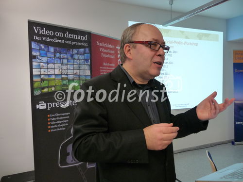 Workshop-Referent Karl-Heinz Wenzlaff von blogtrainer.de in Berlin