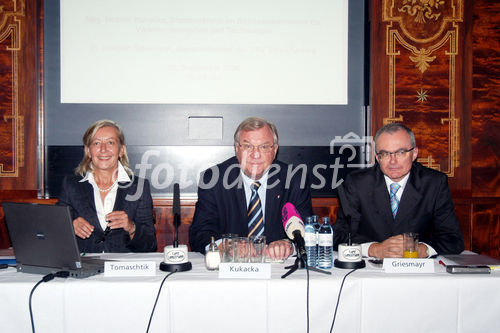 (C)fotodienst/Mag. Daniel Katzinger - Wien 22.09.2006,
Die VAV Versicherung und der Verkehrsstaatssekretär Mag. Helmut Kukacka präsentieren die Umfrage 