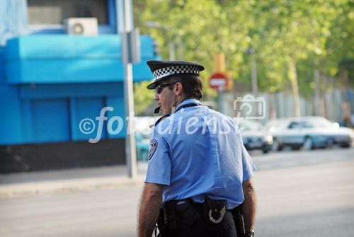 (c) Fotodienst / Daniel K. Gebhart (www.fotex.at) - Barcelona Lifestyle-Photography 2006 - Policia / Polizei.