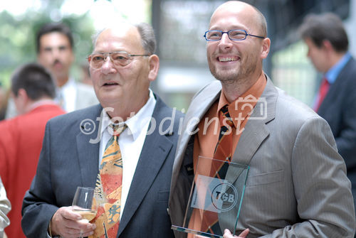 (c) Fotodienst / Daniel K. Gebhart - Verleihung des TGB-Wissenschaftspreises 5.000 Euro für wissenschaftliche Arbeiten zum Thema Umweltschutz- FOTO: 1. Preis - Wolfgang Gernjak.