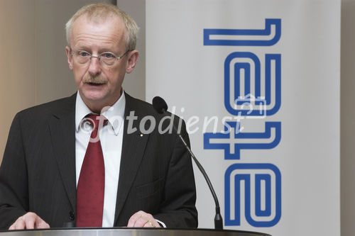 Atel Bilanz-Medienkonferenz. Bild: Kurt Baumgartner; Leiter Financial Services, CFO, Aare-Tessin AG für Elektrizität (Atel)