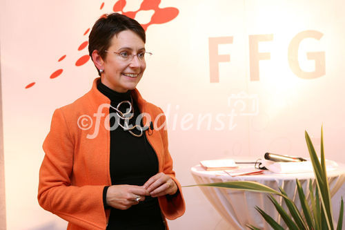 (C) fotodienst/Anna Rauchenberger - Wien, 04.12.2008 - Austrian Research Promotion Agency (FFG): 'Austrian Champions in European Research'. FOTO: DI Dr. Sabine Herlitschka (Bereichsleiterin, FFG Europäische und Internationale Programme)